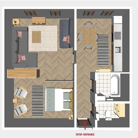 Apartman Pod Valdickou Branou Jicin Bagian luar foto