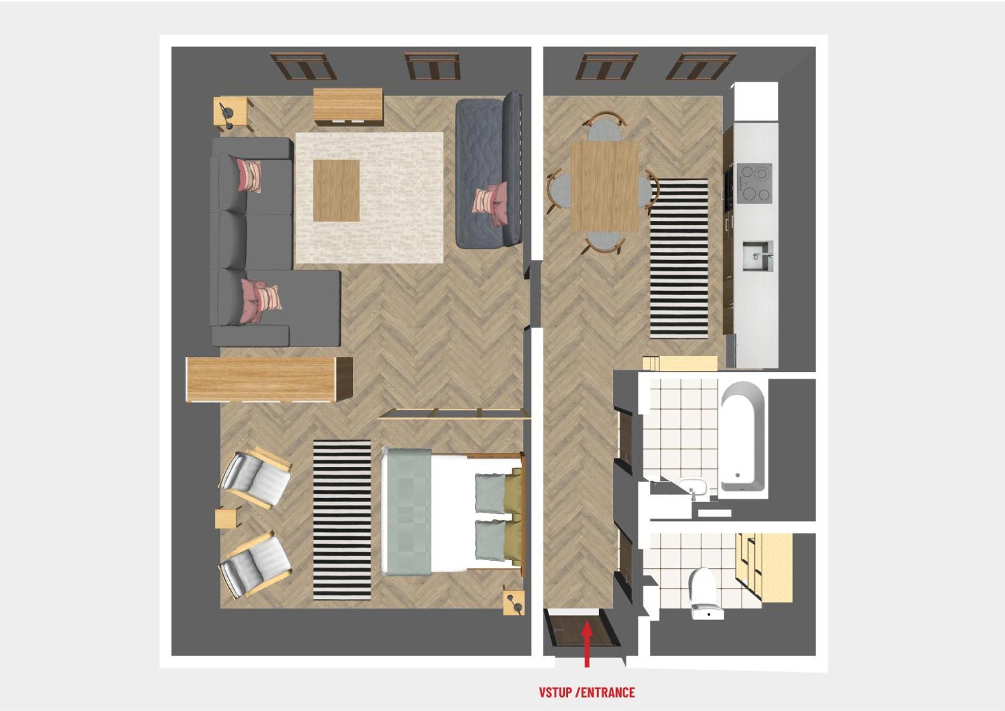 Apartman Pod Valdickou Branou Jicin Bagian luar foto